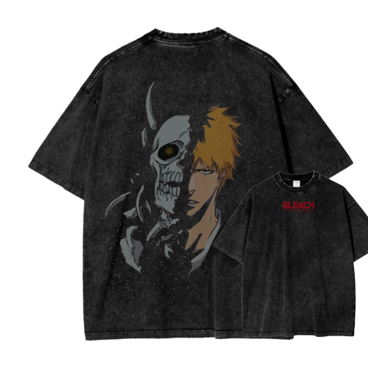 BLEACH V ACID WASH TEE