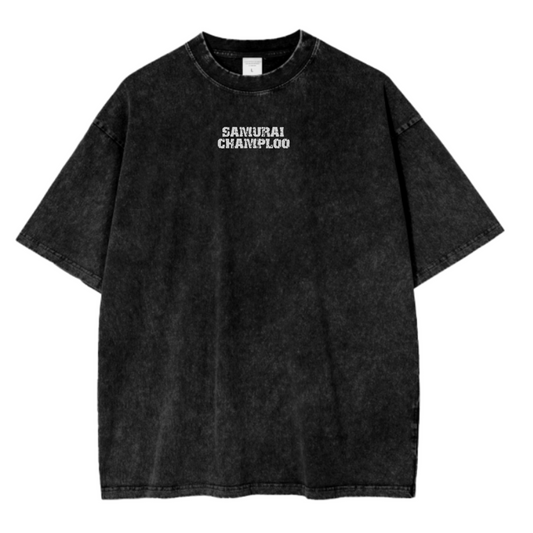 SAMURAI CHAMPLOO III ACID WASH TEE
