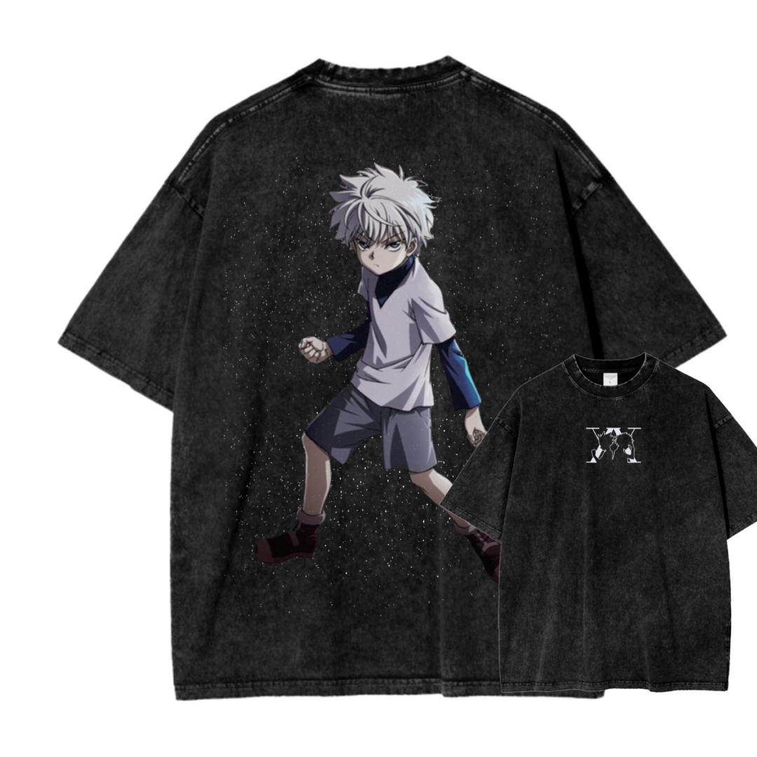 HUNTER X HUNTER V ACID WASH TEE
