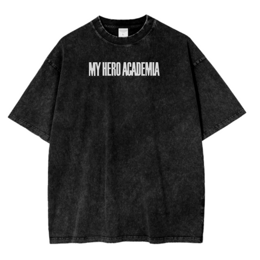 MY HERO ACADEMIA II ACID WASH TEE