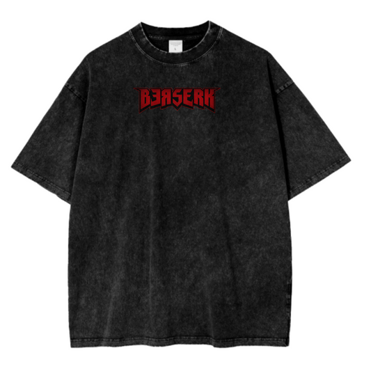 BERSERK V ACID WASH TEE