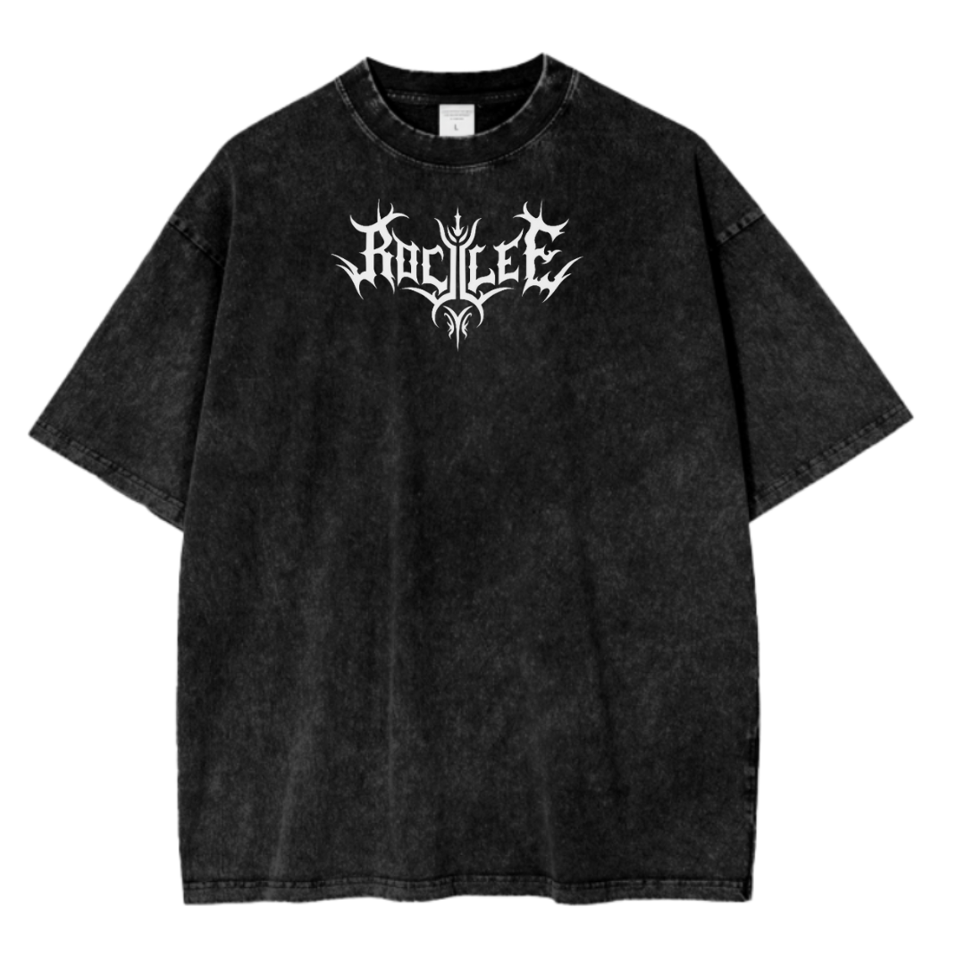 ROCK LEE II ACID WASH TEE