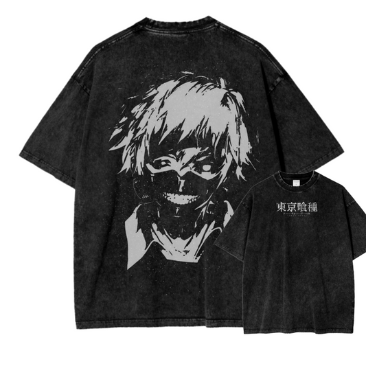 TOKYO GHOUL IV ACID WASH TEE