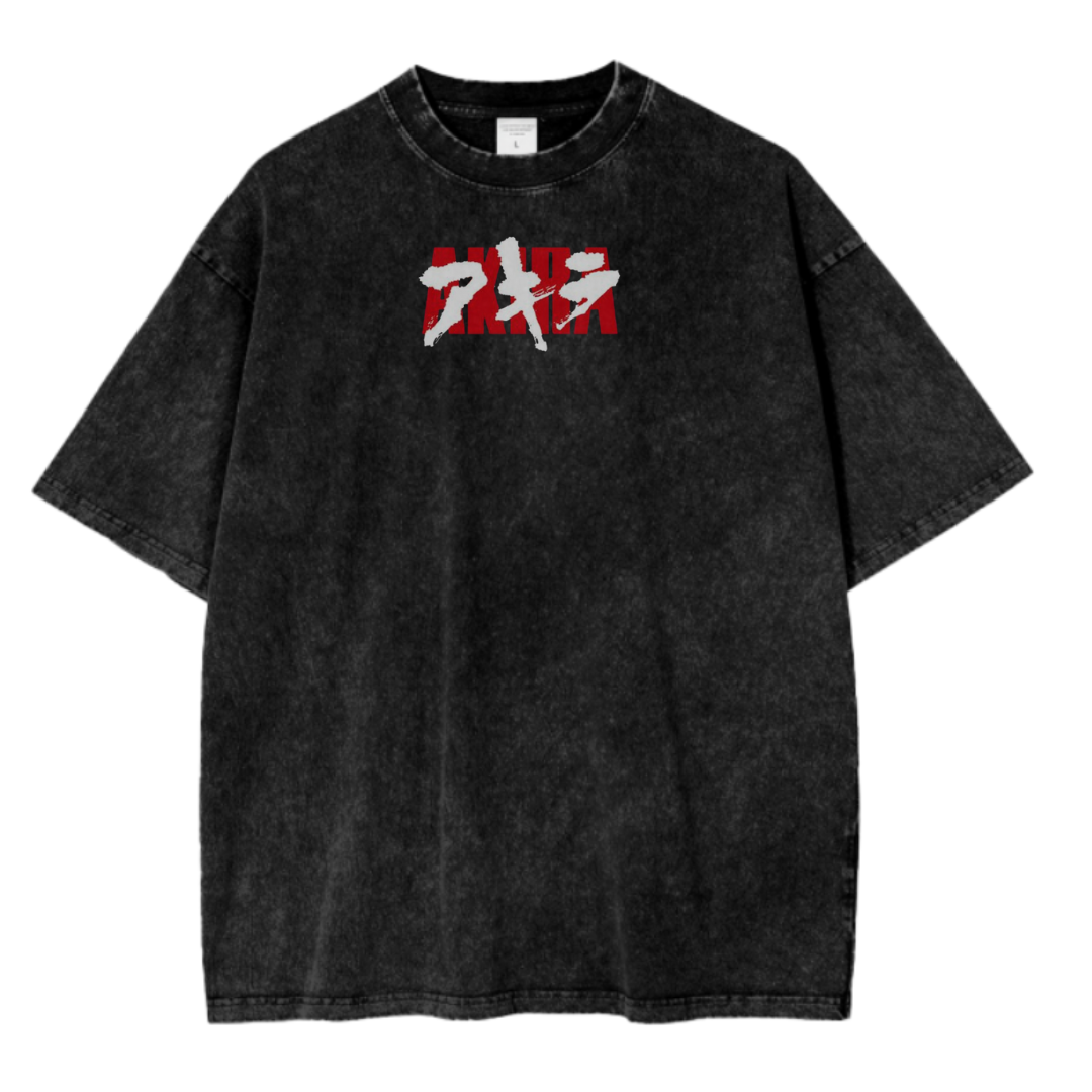 AKIRA II ACID WASH TEE