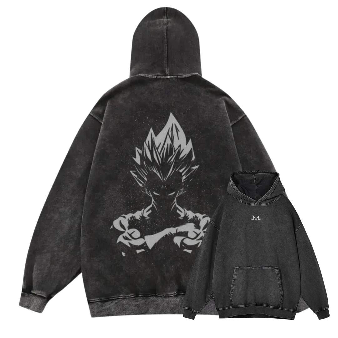 VEGETA I ACID WASH HOODIE