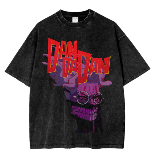 DAN DA DAN I ACID WASH TEE