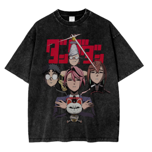 DAN DA DAN II ACID WASH TEE