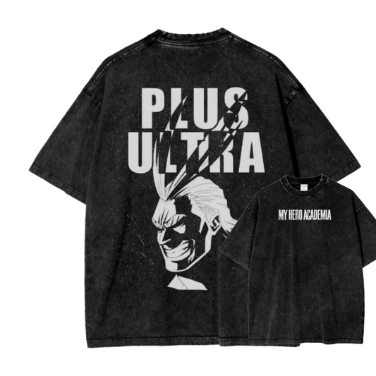 MY HERO ACADEMIA VII ACID WASH TEE