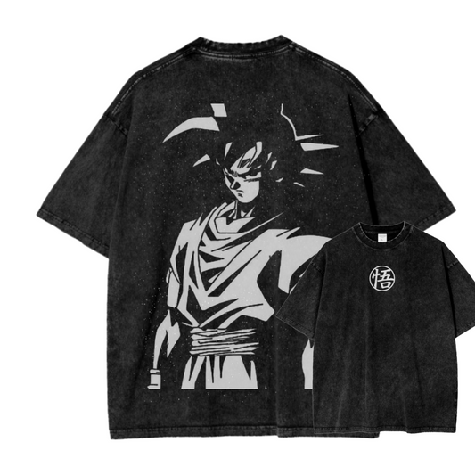 DRAGON BALL VII ACID WASH TEE