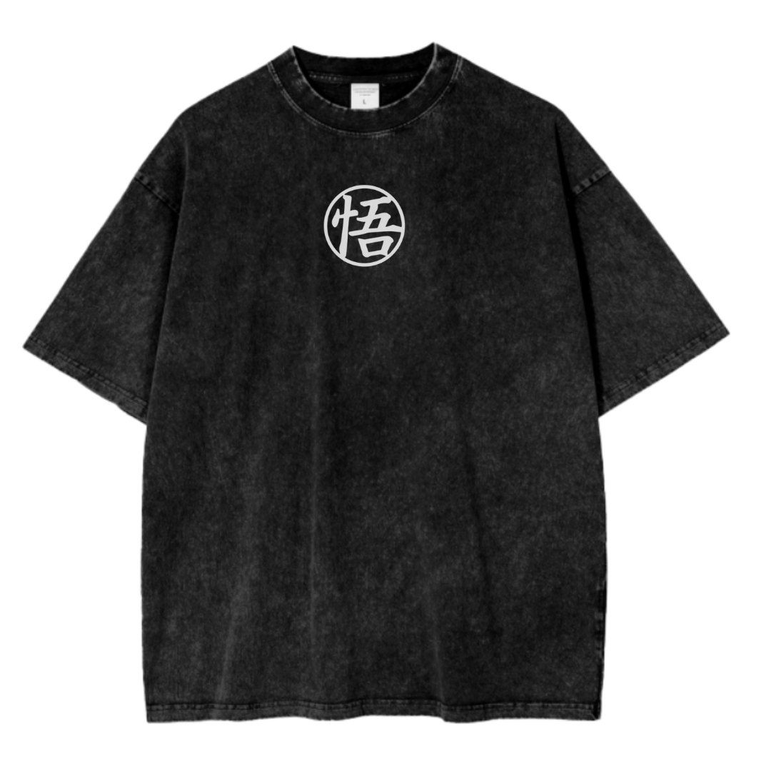 DRAGON BALL VII ACID WASH TEE