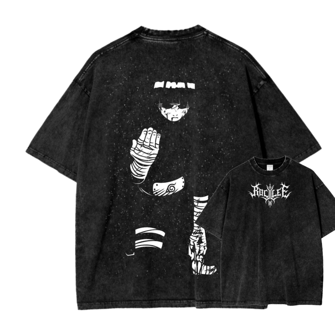ROCK LEE II ACID WASH TEE