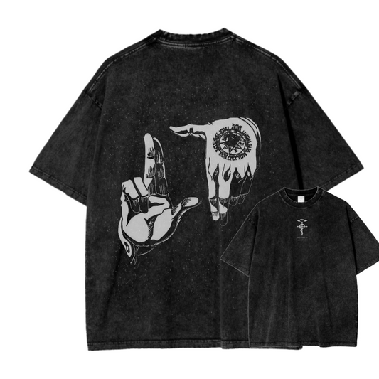 FULL METAL ALCHEMIST XII ACID WASH TEE